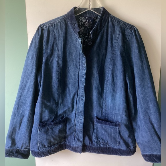 Denim&Co Jackets & Blazers - Denim & Co denim jacket size M